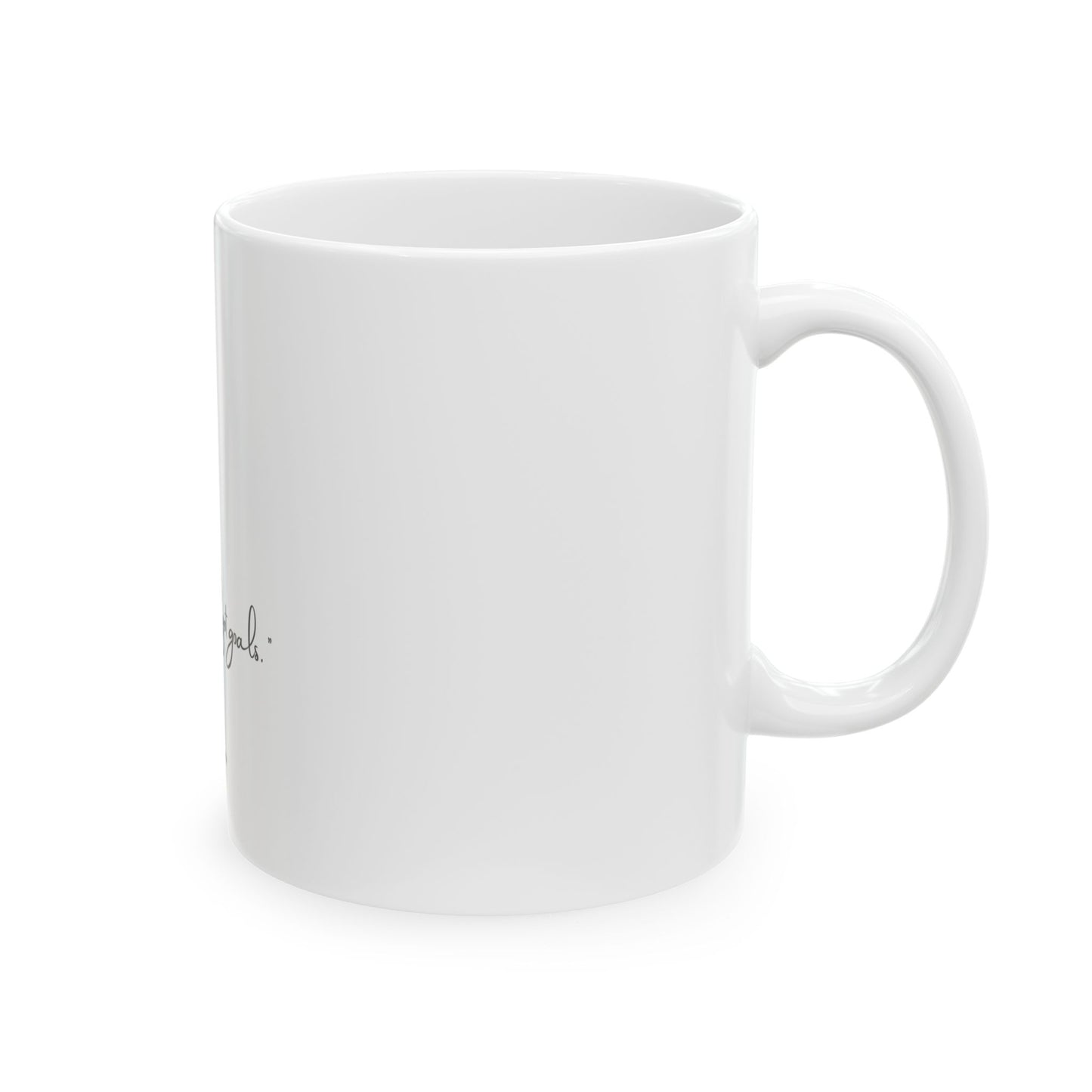Tazza in ceramica | “Girl got goals”