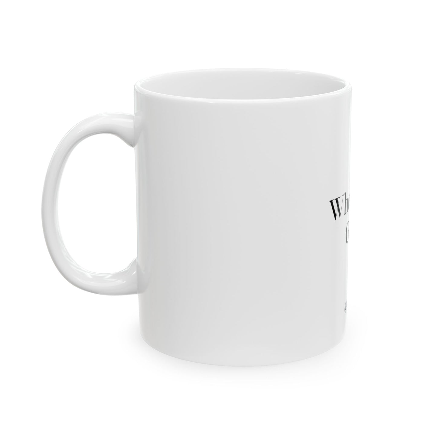Tazza in ceramica | “Who’s That GIRL?”