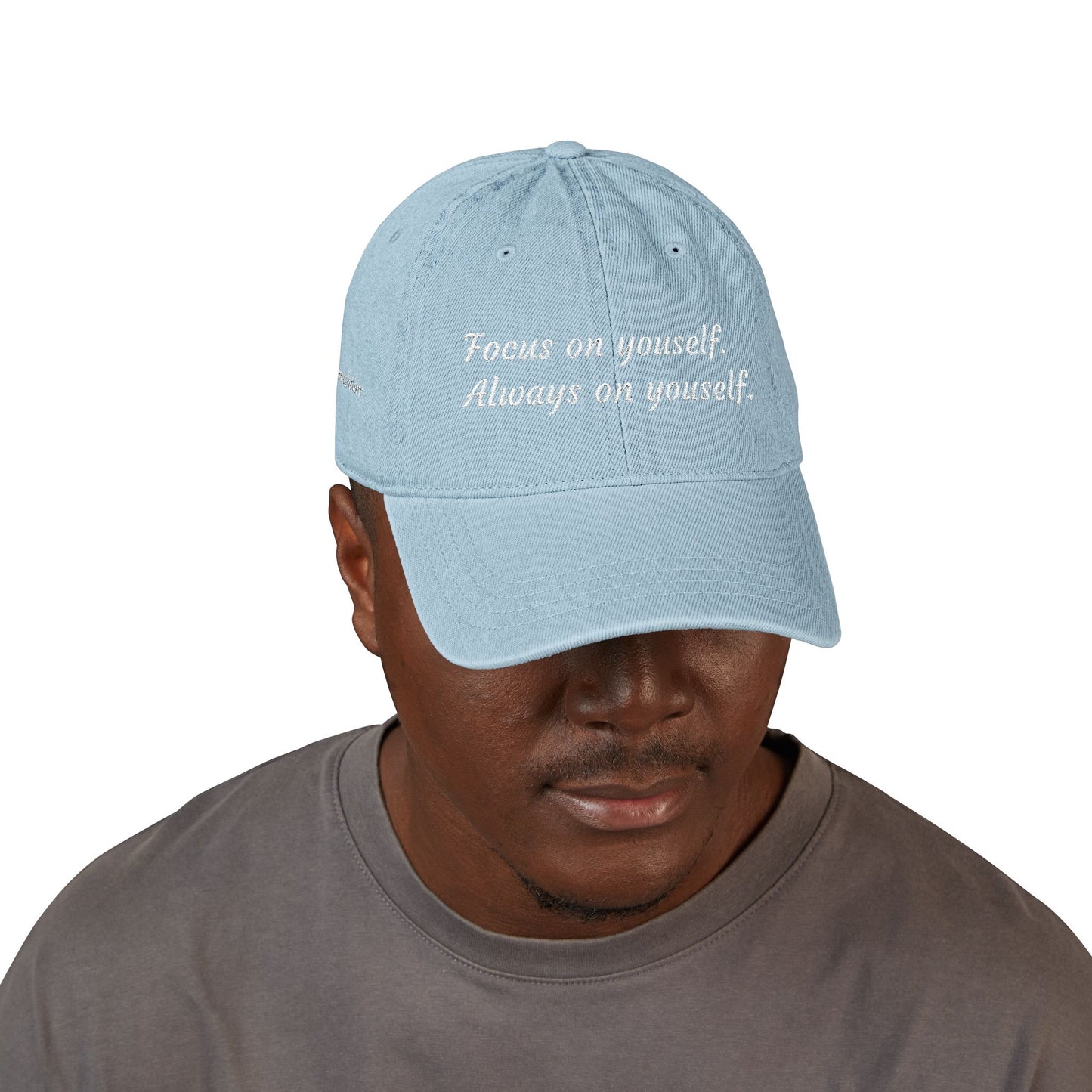 Cappello | "Focus on yourself. Always on yourself." Motivational Baseball Cap