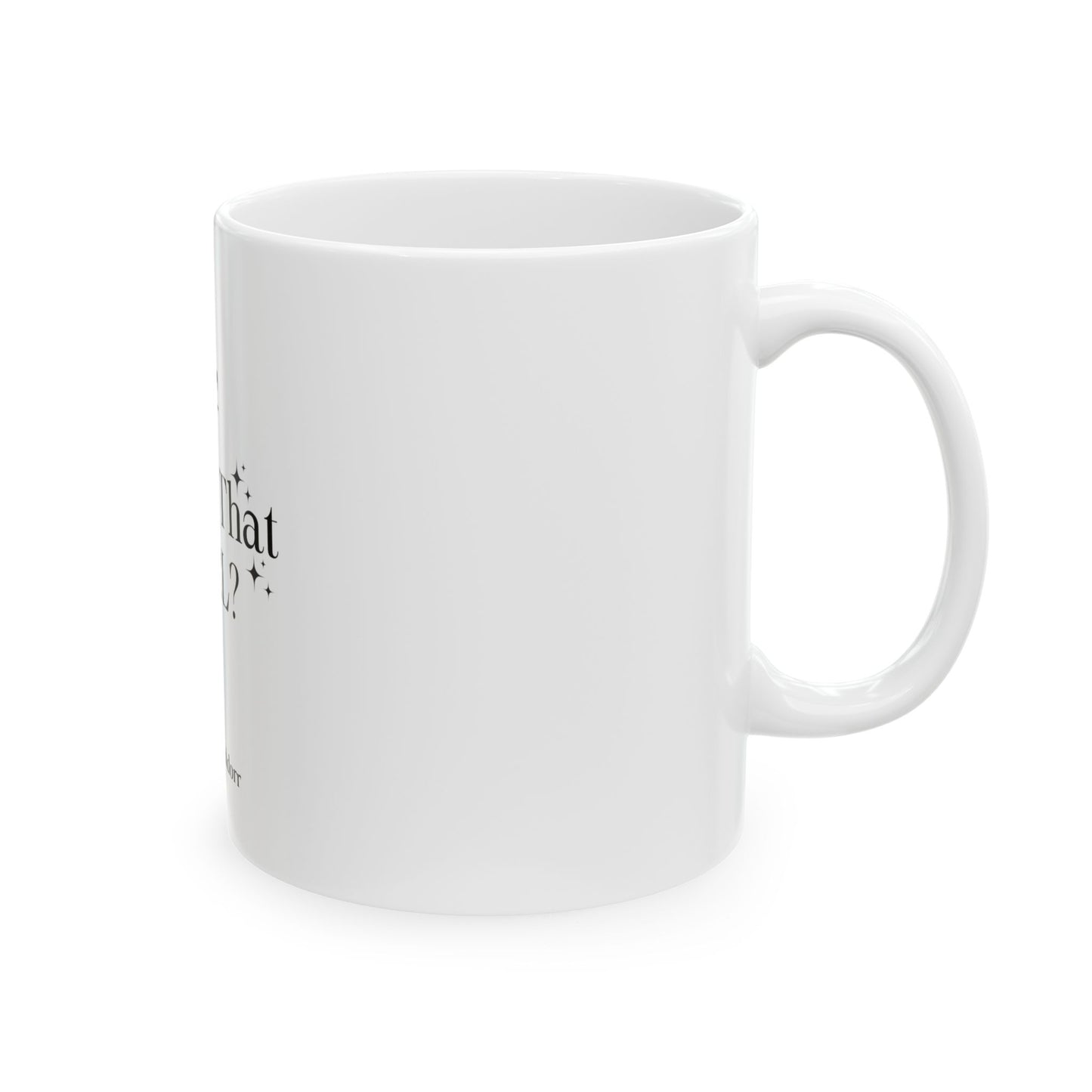 Tazza in ceramica | “Who’s That GIRL?”